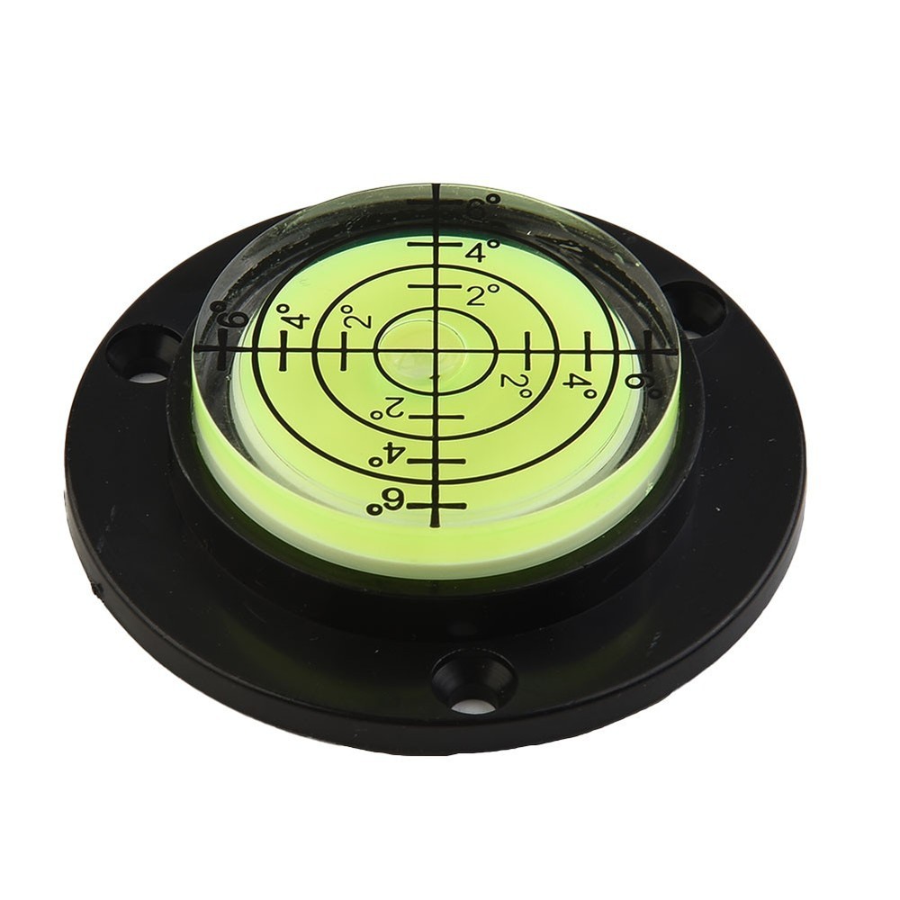 Black BaseLevel Bubble Equipment Integrated Leveller Measuring