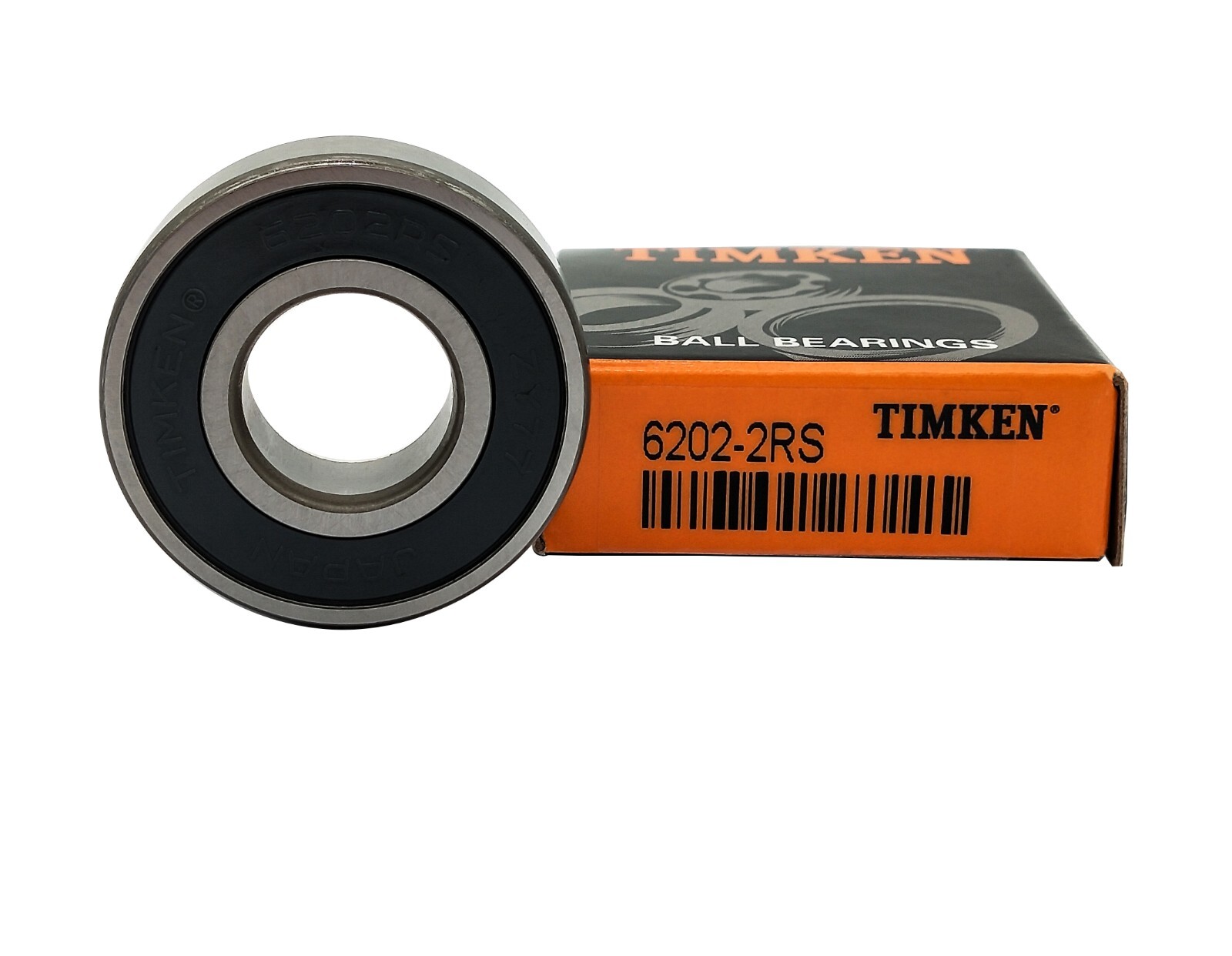 2Pcs TIMKEN Brand 6202-2RS 15X35X11MM Double Rubber Seal Ball Bearings 6202RS