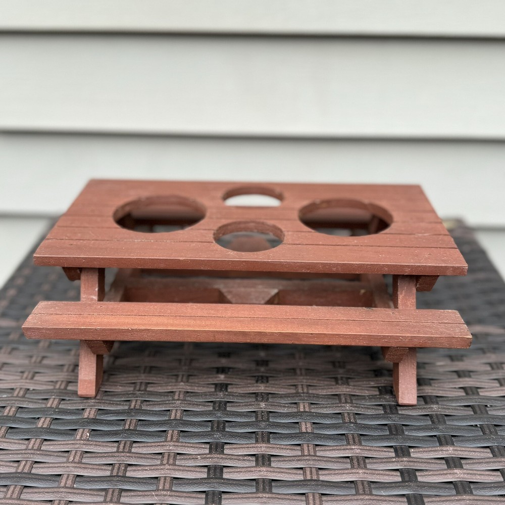 Mini Picnic Table- Condiment Holder