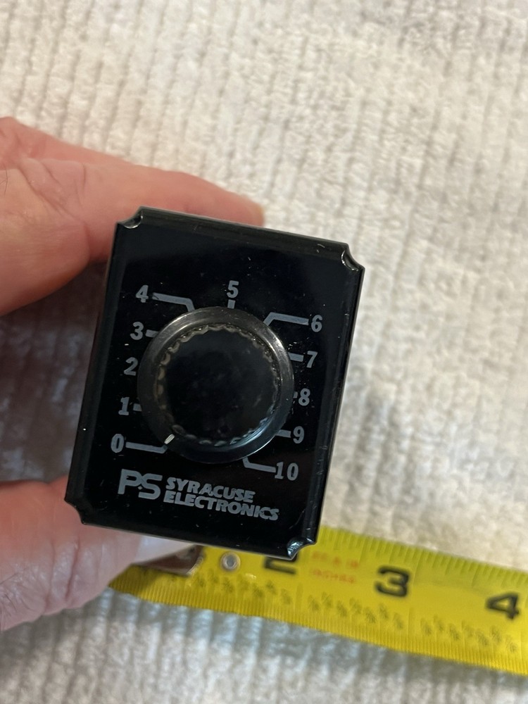 P&S SYRACUSE ELECTRONICS Timer Relay 8 Pin TSR/D-00300