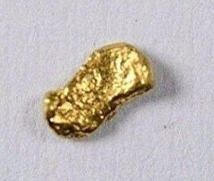 Alaskan-Yukon BC Gold Rush Natural Gold Nugget 0.09 Grams Genuine