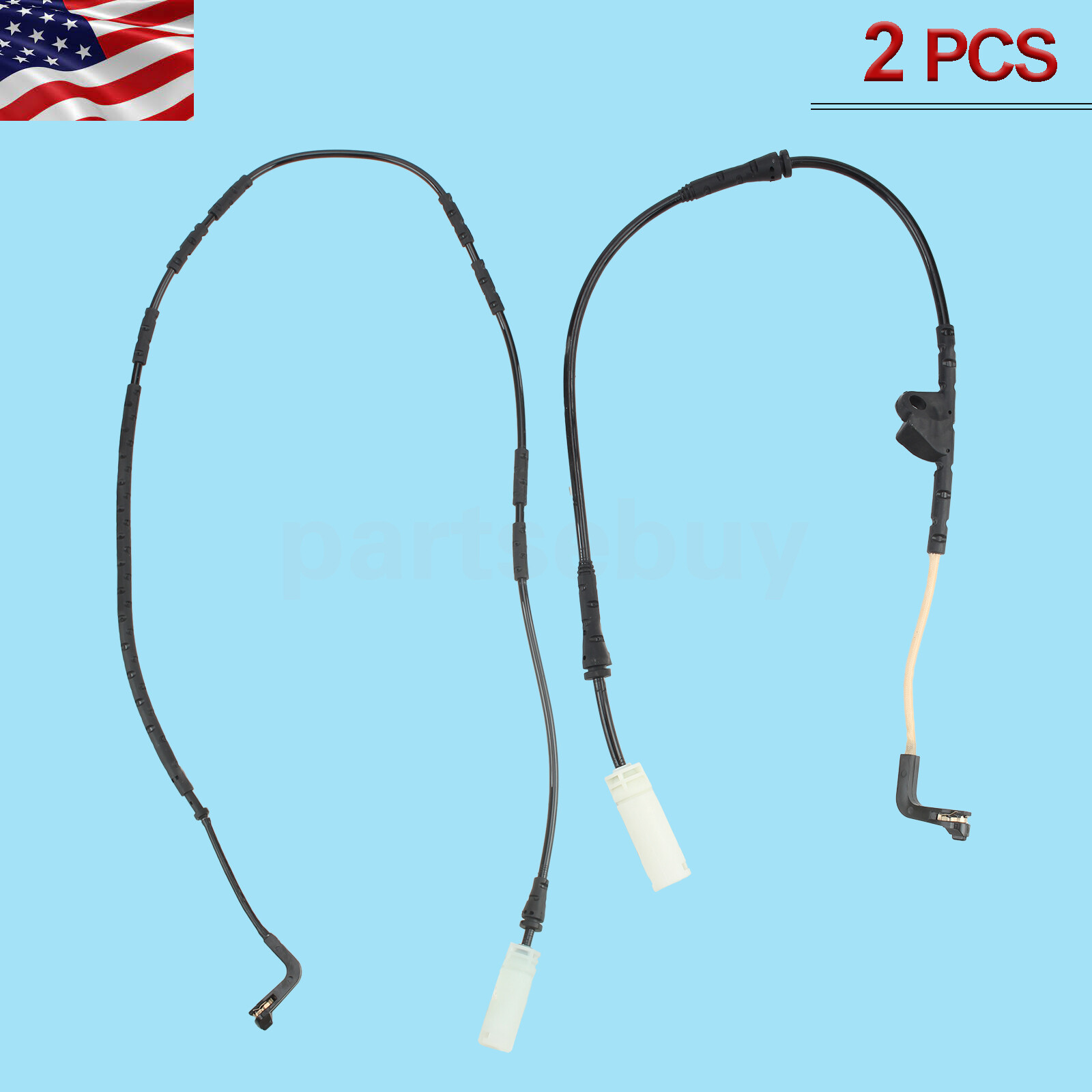 Front + Rear Brake Pad Wear Sensor Kit For BMW 128i 135i 325i 325xi 328i 328xi