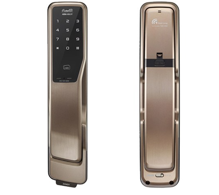 Gateman Digital Door Lock Dandy+ Push-Pull With Handle Key Tag 4 Key Cards