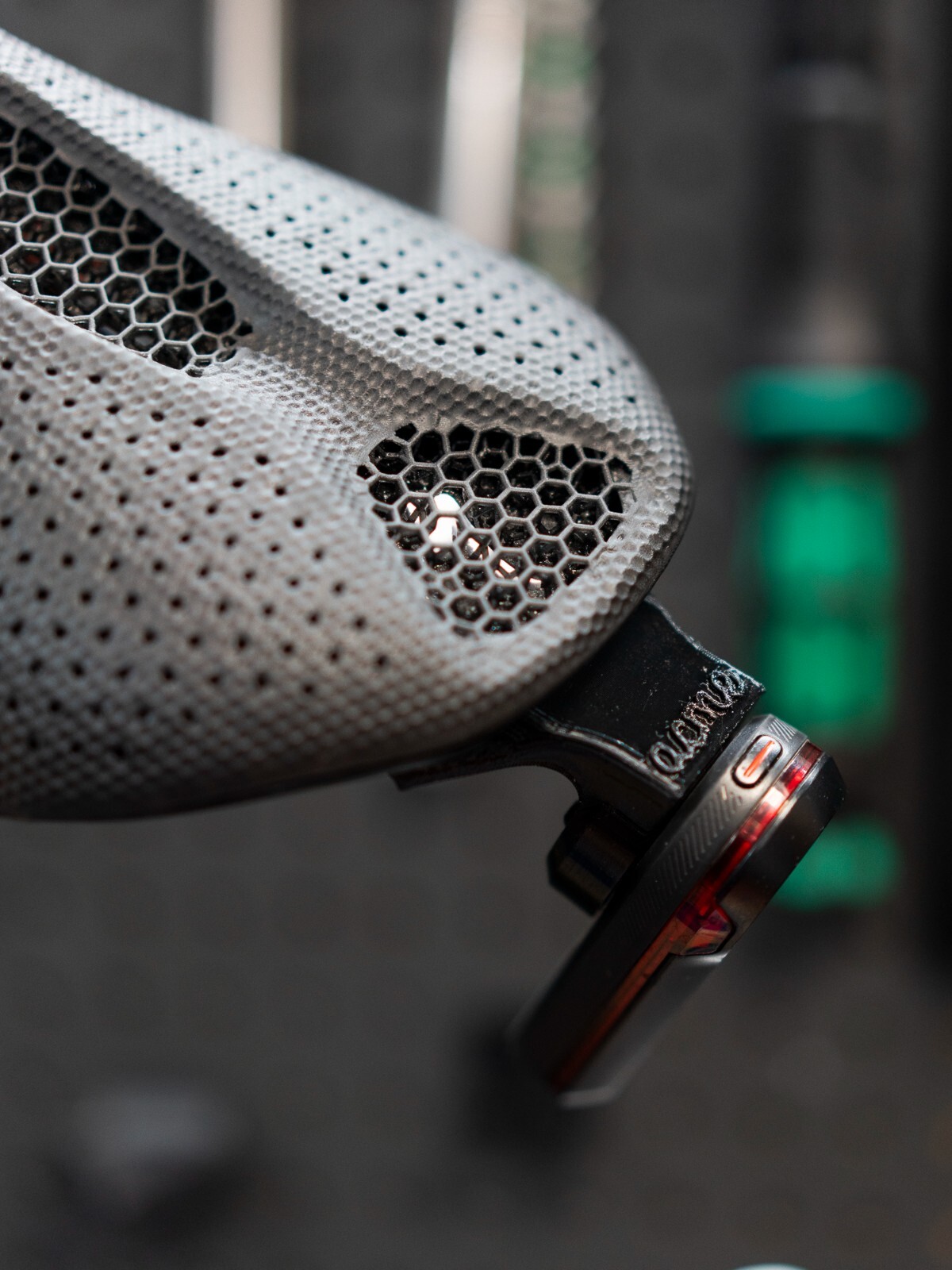 3D Print Garmin Varia Saddle Seat Mount For Specialized SWAT Saddle Selle Italia