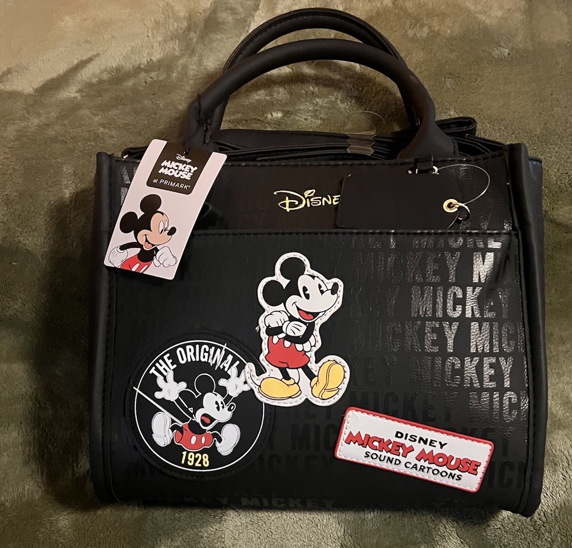 Disney Mickey Mouse Black Handbag byPrimark