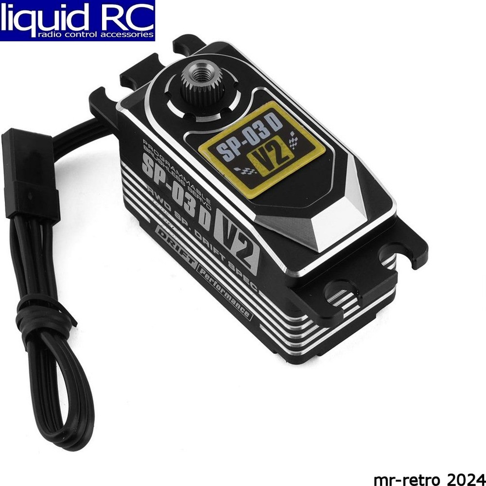 Yokomo SP-03DV2A Sp-03 D V2 Programable brushless Drift Servo (Black)