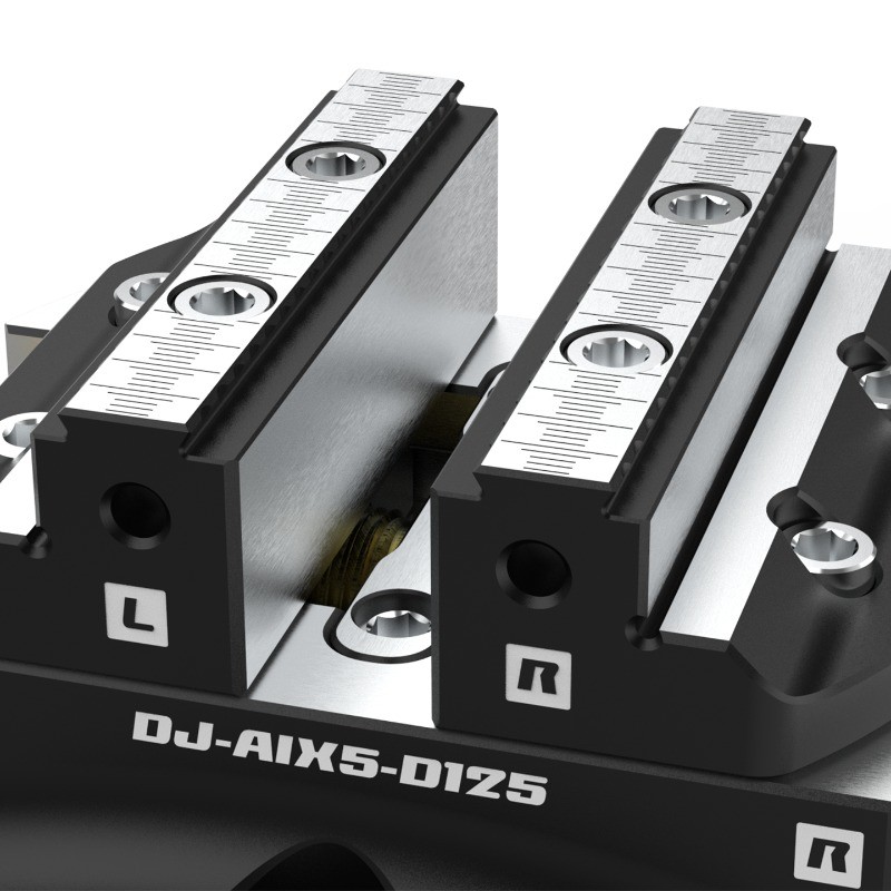 Four/five-axis quick-change fixture zero-point disc type integral concentricVise