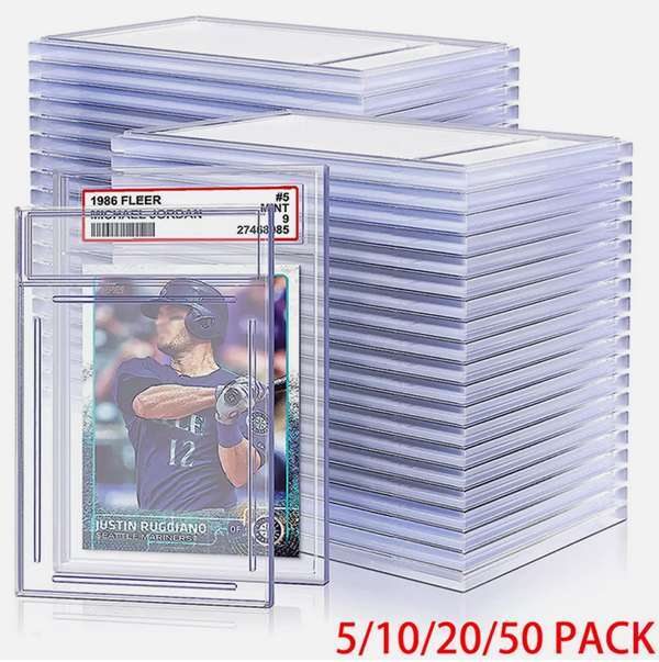 5-50Pcs Empty Graded Card Holder 35PT Slab for Trading Sport Card Protector Case