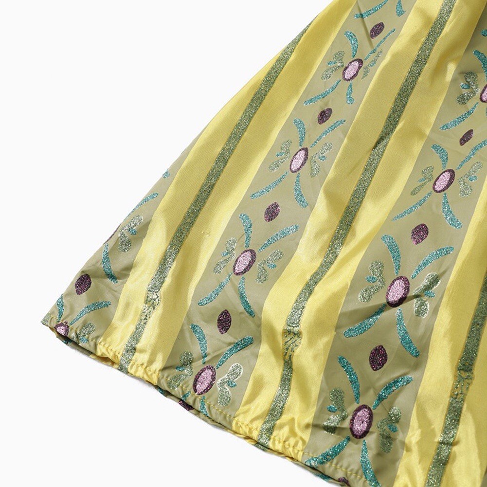 Anna Frozen Princess Green Dress Up Set Girls Costume Fast Shipping