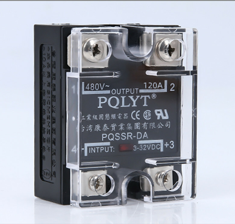 PQSSR-DA 120A Single-phase Solid State Relay SSR-120DA DC Control AC