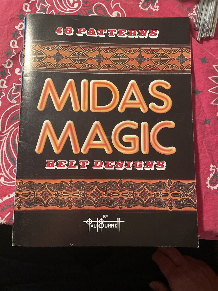 1980 MIDAS MAGIC BELT DESIGNS by Paul Burnett