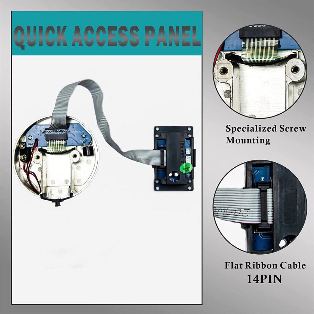 New Replacement Electronic Combination Safe Lock Digital Keypad With Swing Bol2c
