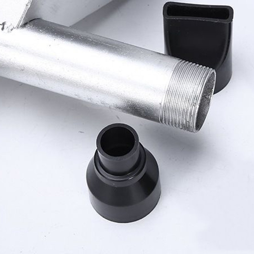 Versatile mortar grout tool with replaceable nozzles for quick and precise work