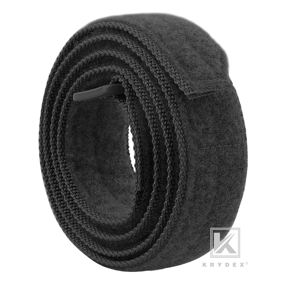 KRYDEX Tactical Base Belt EDC Under Loop Inner Belt 1.5inch Duty Concealed Carry