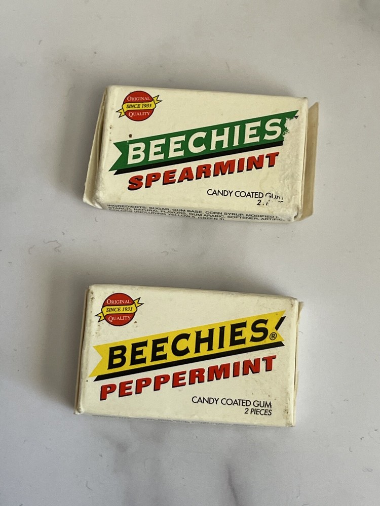 Beechies Gum Package Advertising Unopened