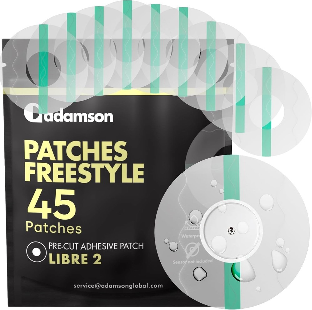 Freestyle Libre 2 Waterproof Sensor Covers 45 Transparent Protectors