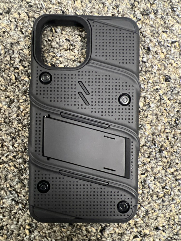 ZIZO Bolt Bundle iPhone 13, 5.4", Mini Case, Screen Protector Kickstand Holster