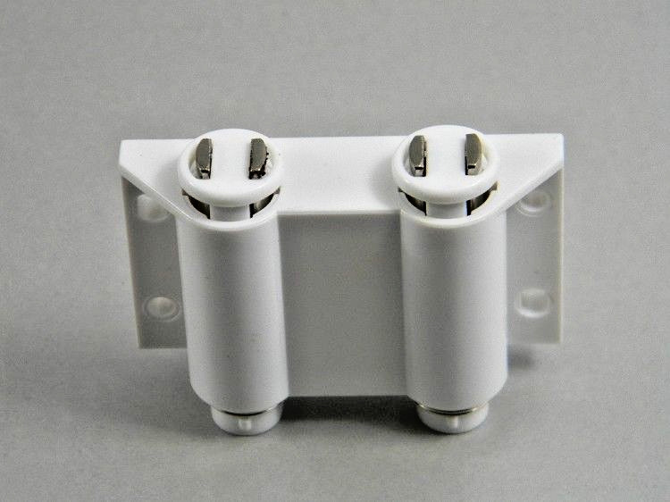 Double Magnetic Touch Catch White