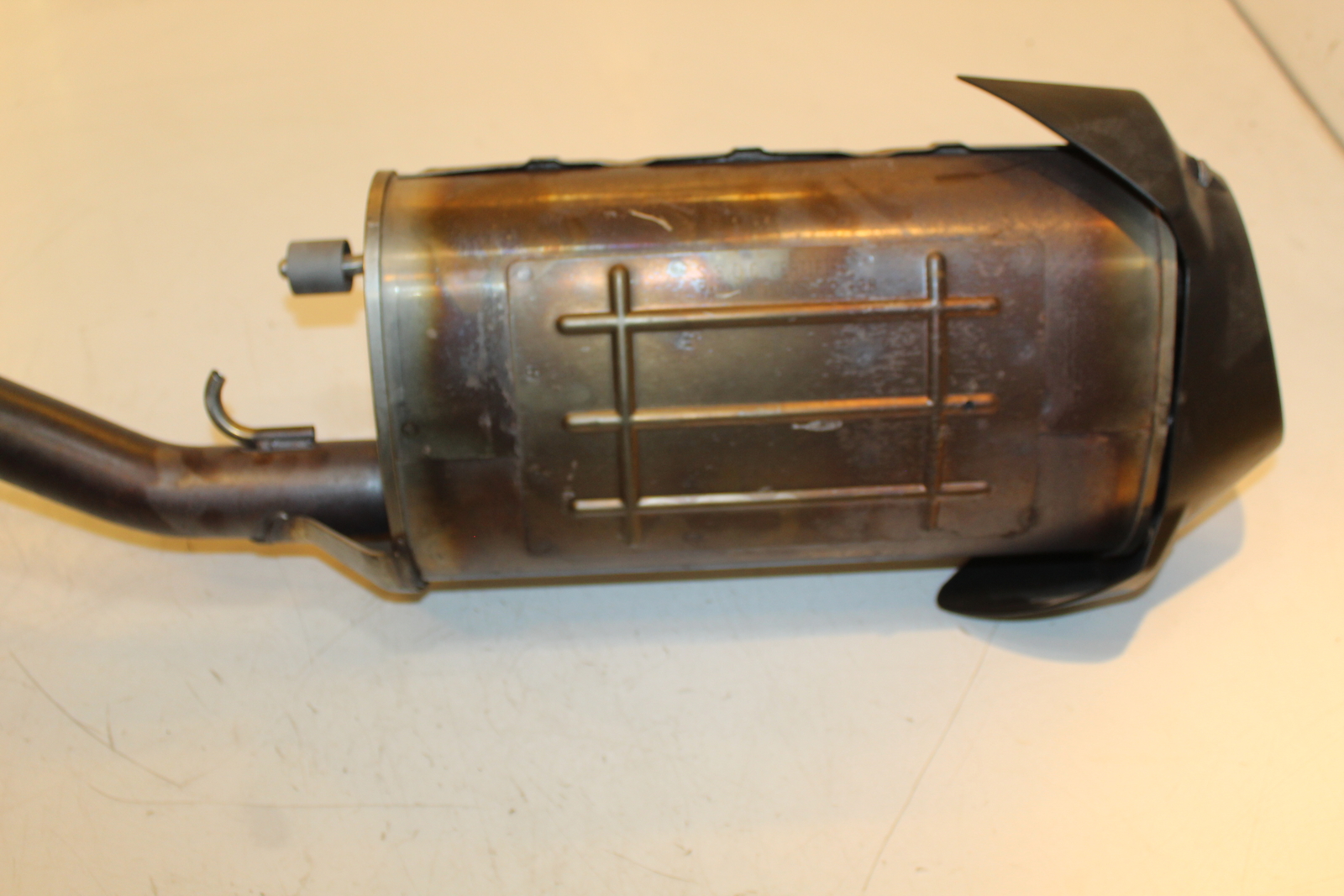 2007 Yamaha Phazer 500 Mountain Lite Exhaust Chamber Muffler Pipe