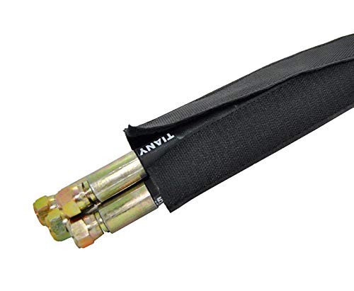 Electriduct 3" Hook & Loop Nylon Fast Wrap Sleeve Cable Management - 10 FT