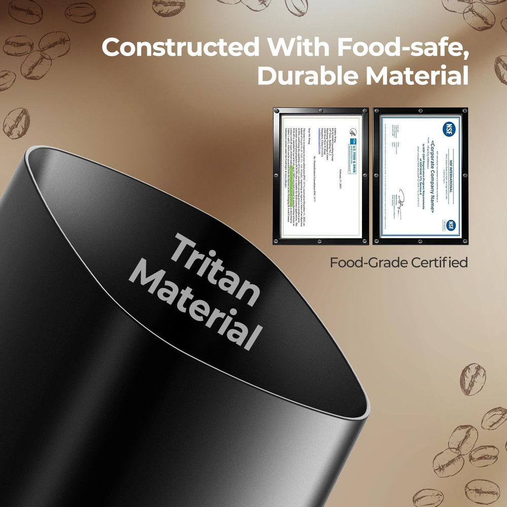 Digital Dosing Cup with LED Display - Precise 1G/0.1Oz Scale for Coffee & Baking
