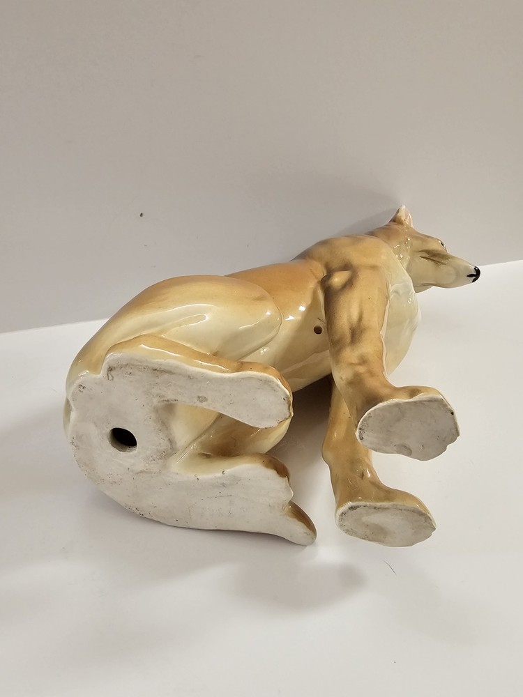 10" Ceramic German Sheppard Figurine