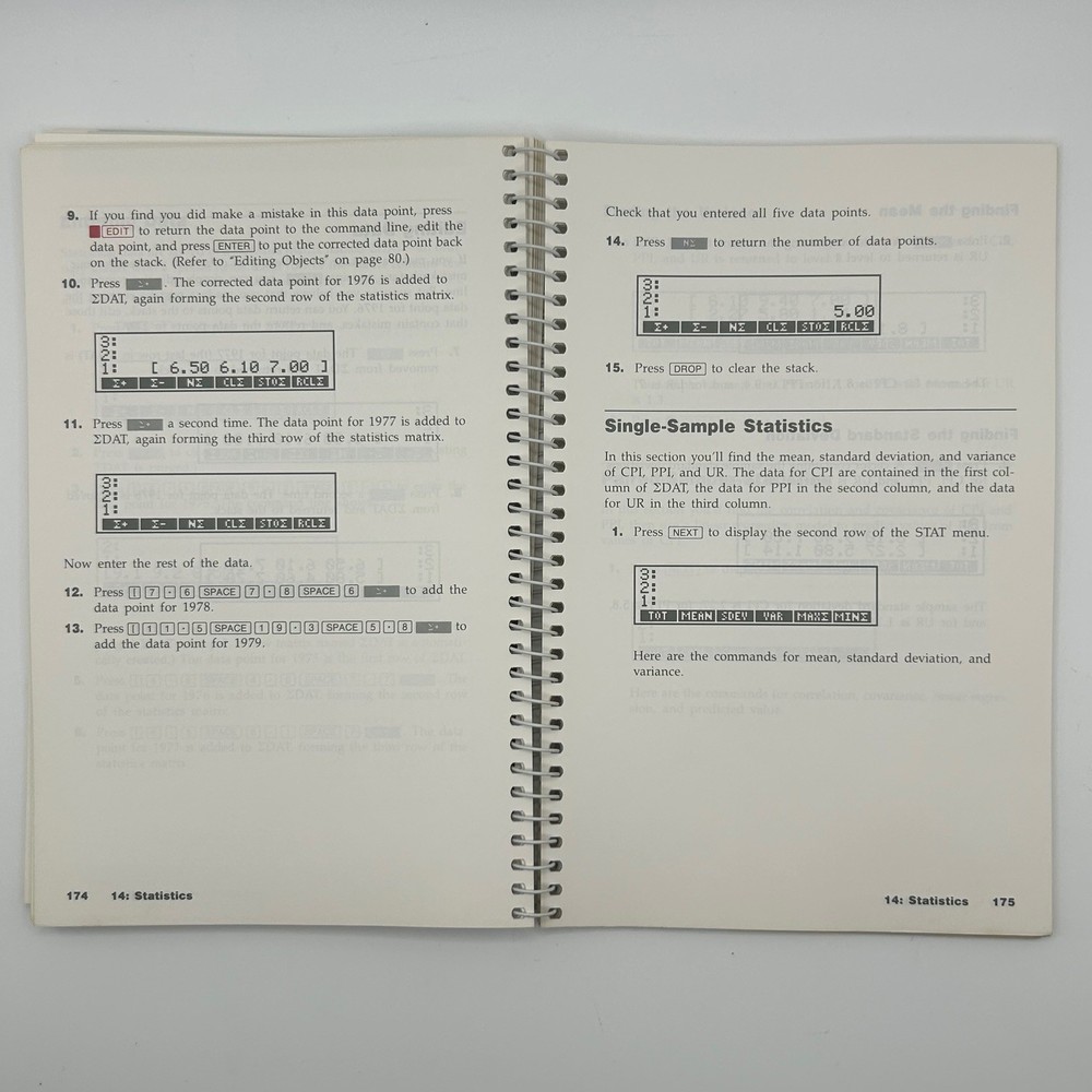 VTG Hewlett Packard HP-28C Reference & Getting Started Manuals