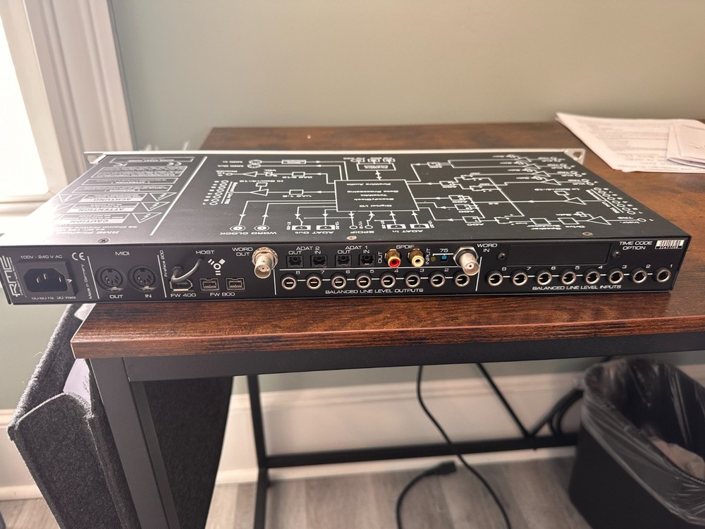 RME FireFace 800 Firewire Digital Audio Recording Interface