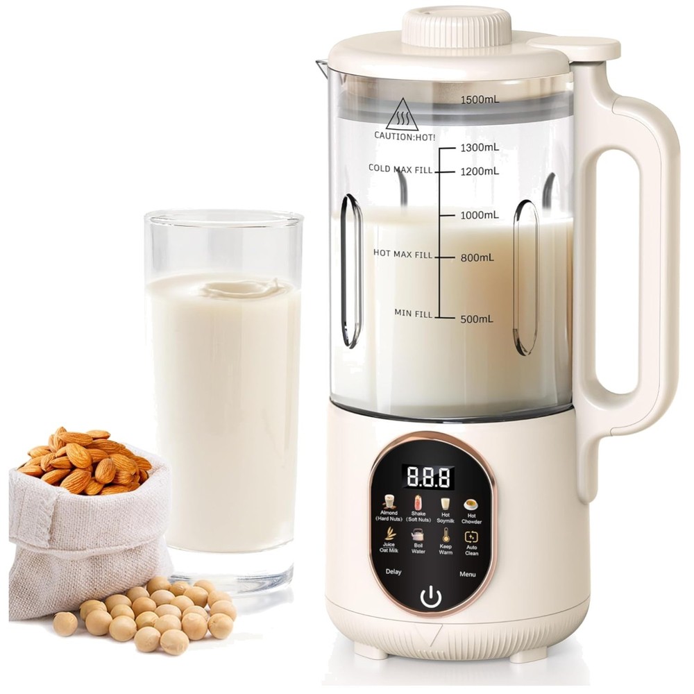 Plant-Based Milk Machine 50oz Capacity