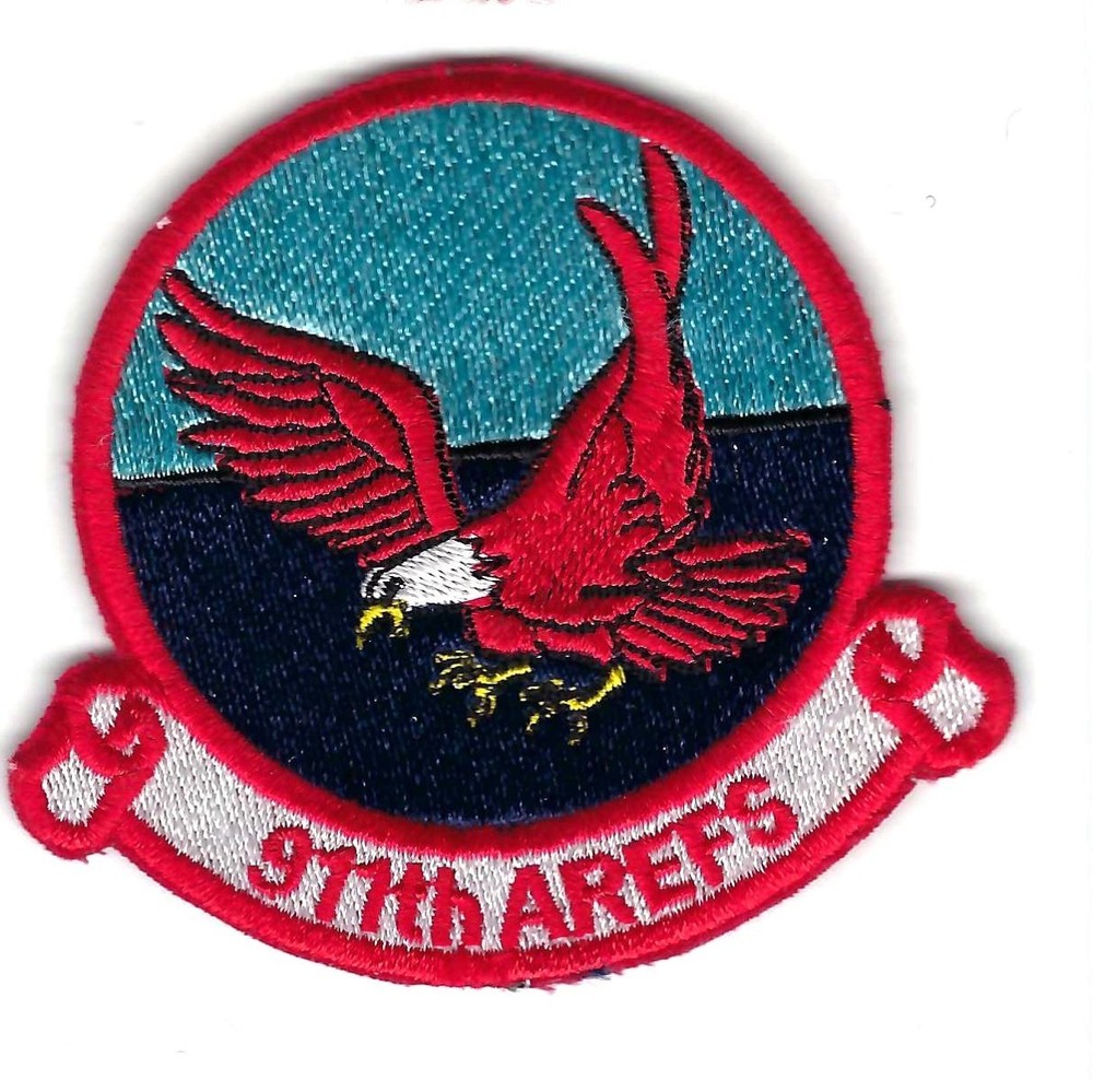 PATCH USAF 911TH AREFS GRAND FORKS AFB  B7-14