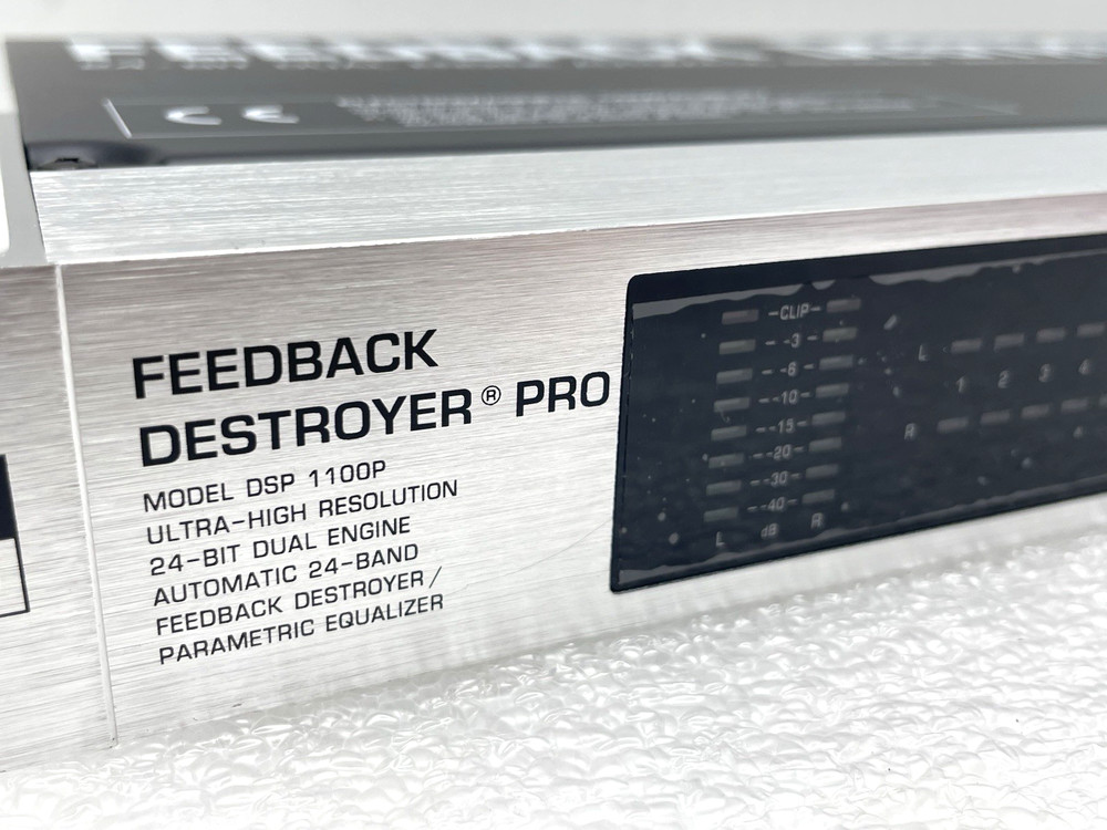 MINT BEHRINGER FEEDBACK DESTROYER PRO PARAMETRIC EQ DSP 1100P
