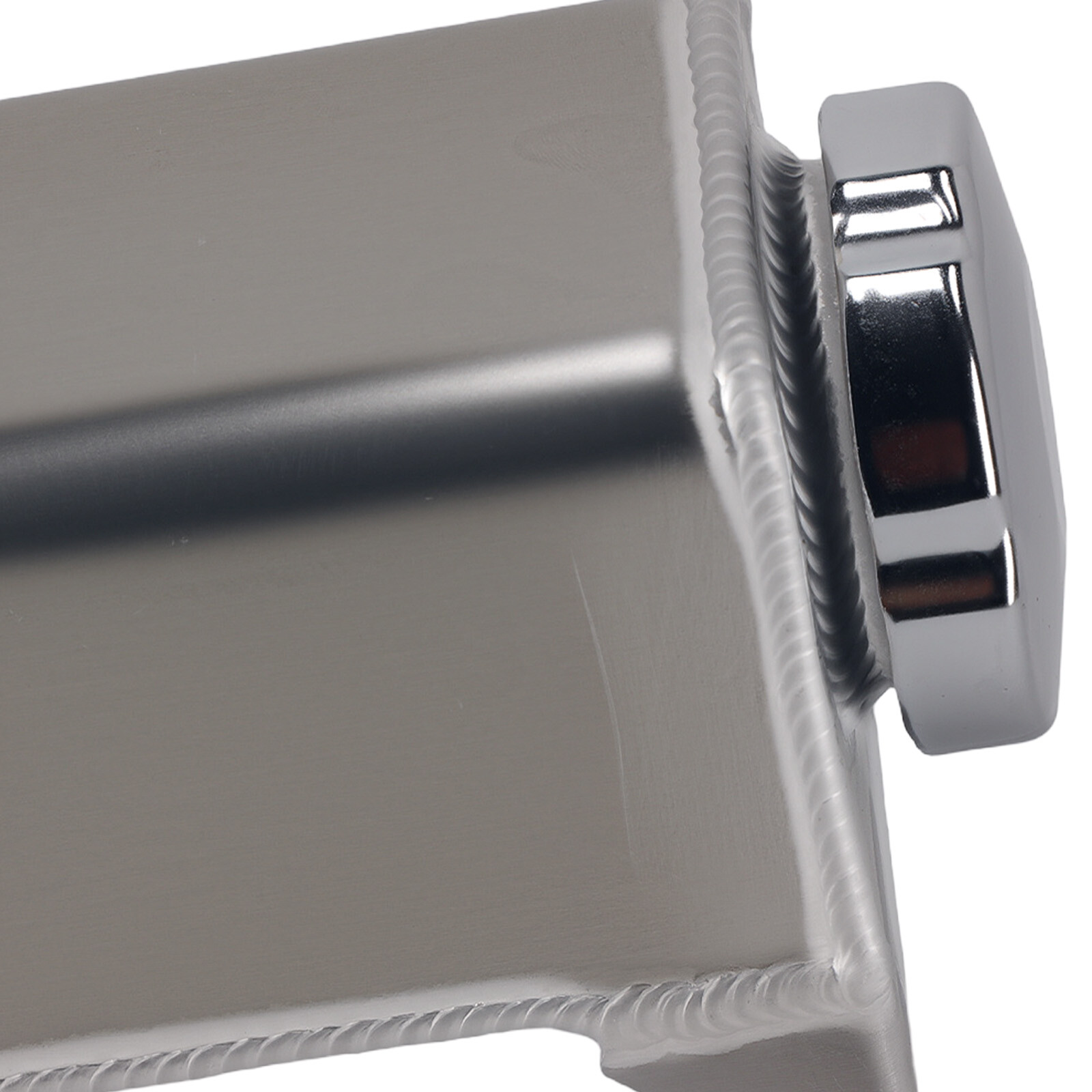 Aluminum Power Steering Reservoir Fluid Tank for Ford Mustang 1999-2004 Silver