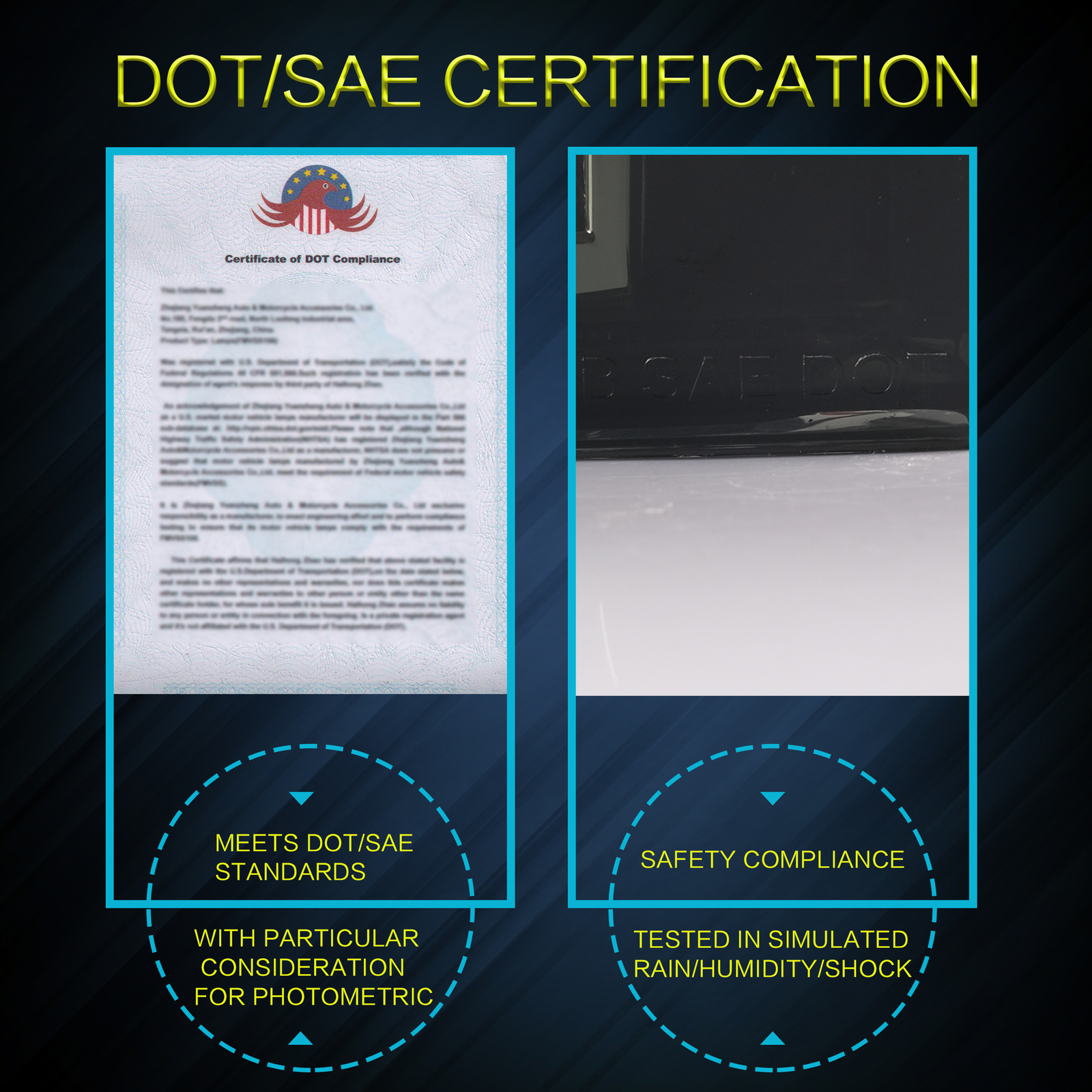 VLAND Smoked LED Tail Lights For 2007-2014 Chevy Suburban/Tahoe/GMC Yukon Pair