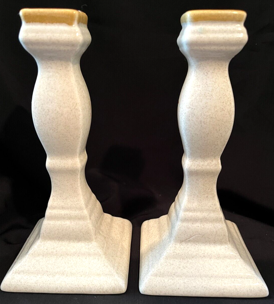 Candlestick holders (2) vintage Japan