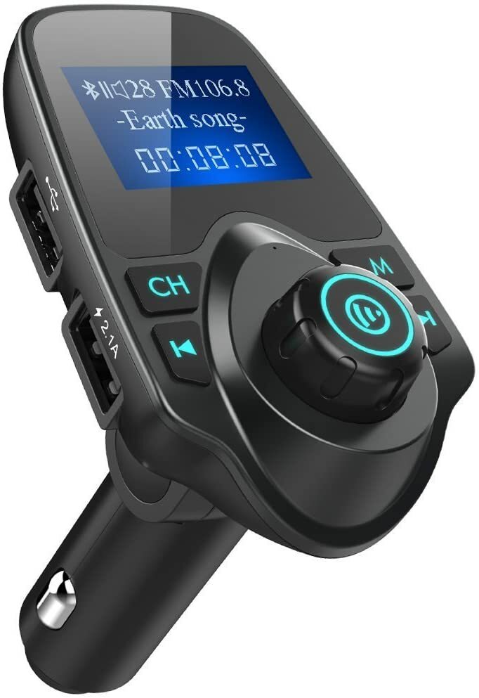 Bluetooth 5.0 Wireless FM Transmitter USB Charger Aux Adapter MP3 Hands-free Car
