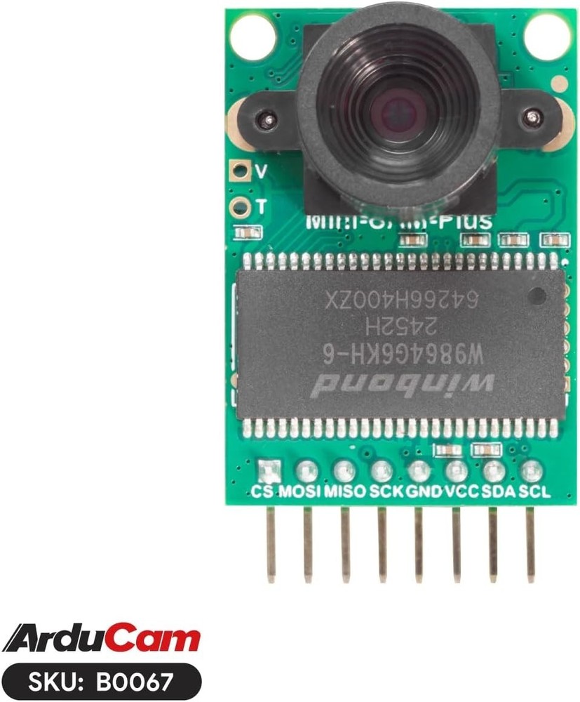 High-Quality 2MP Camera Module for Arduino, Raspberry Pi and Embedded Systems