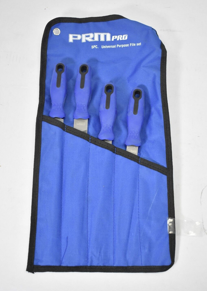 PRM Pro 4 Piece Set Universal General Purpose Files Tools Blue PR0450005