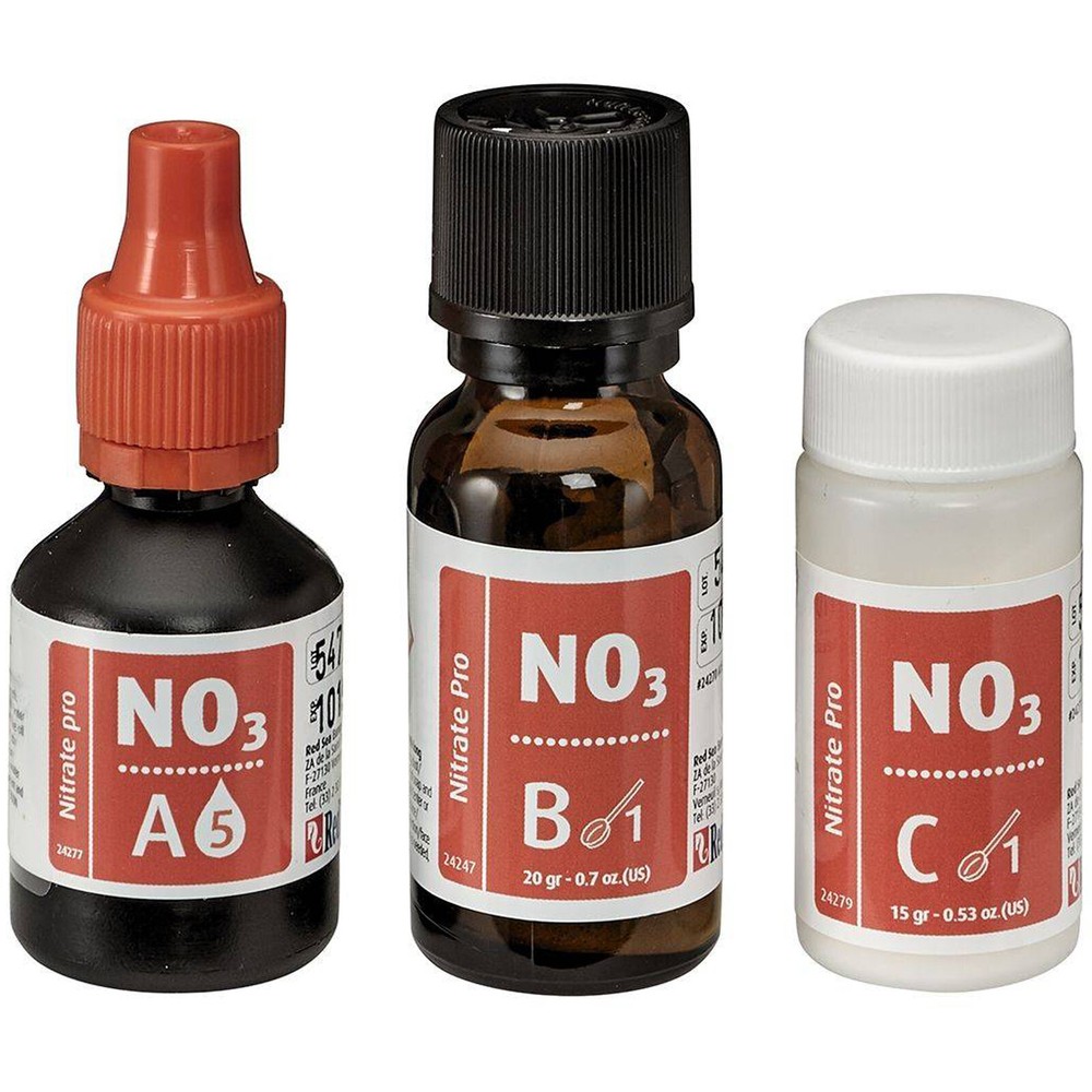 Red Sea Nitrate Pro Reef Test Kit Refill 100 Test Reagent Refills