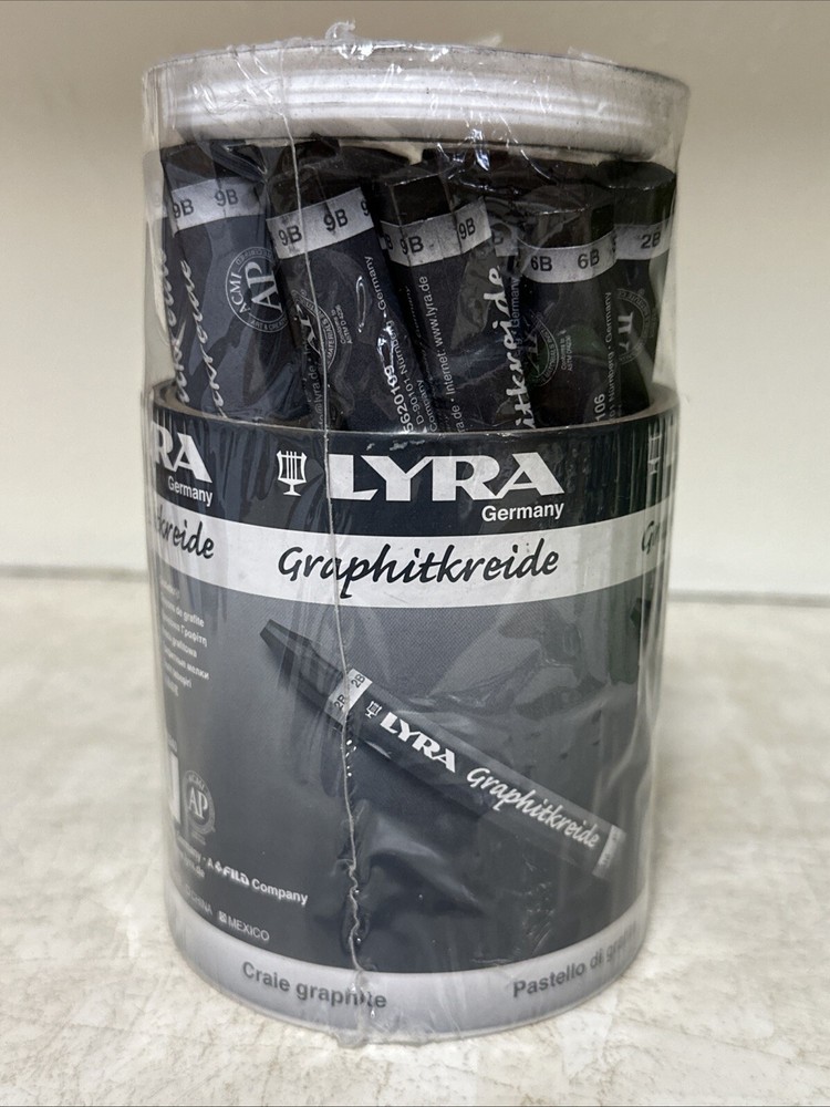 LYRA Graphite Crayons 24pc Set 12mm Pencils