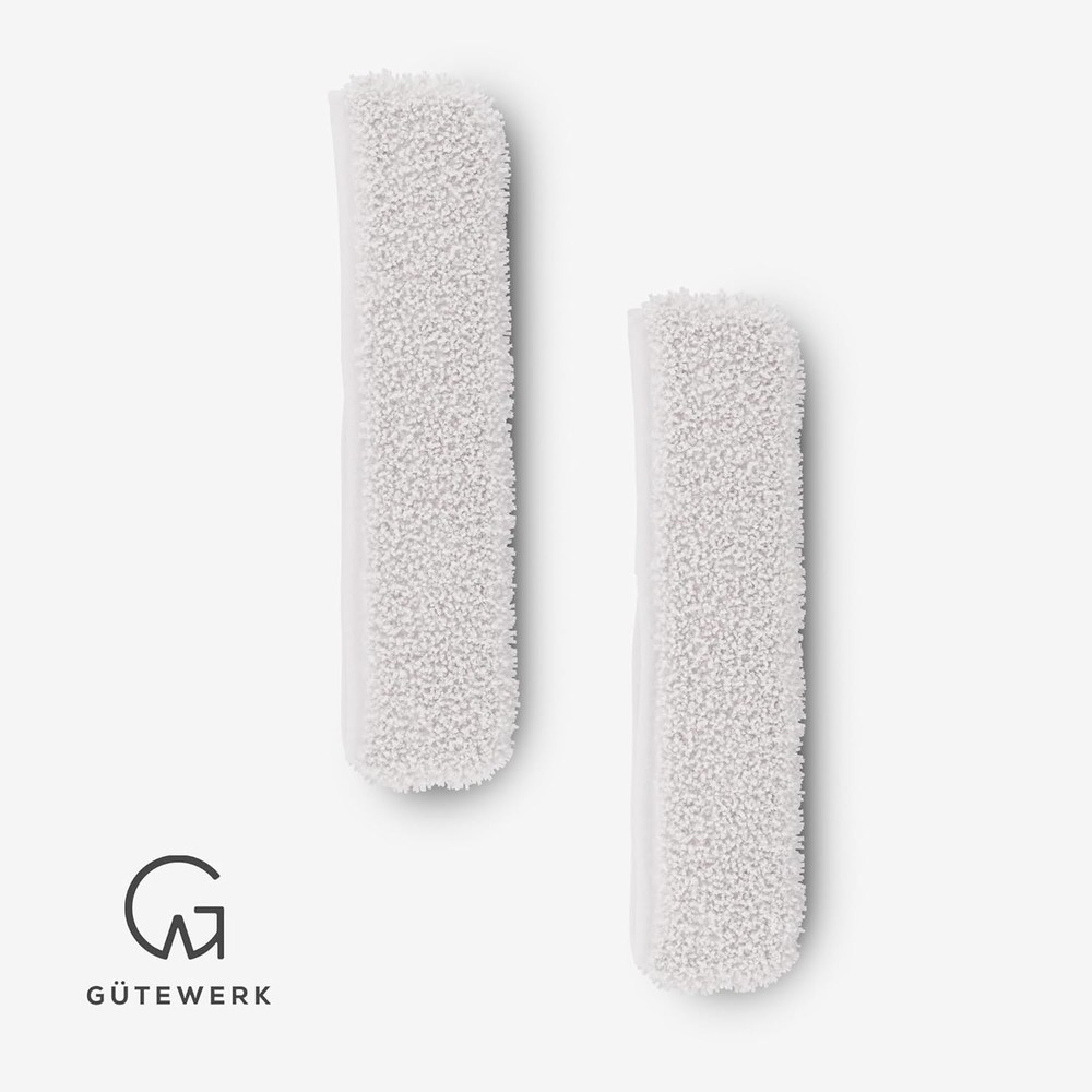 GÜTEWERK 2× Microfibre Cloths – Accessory for 11" Squeegee ̵