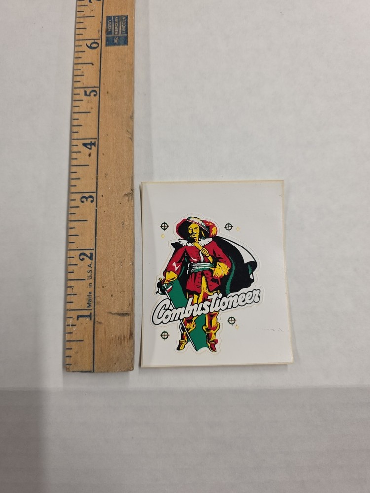 Combustioneer Sticker, Coal Mining