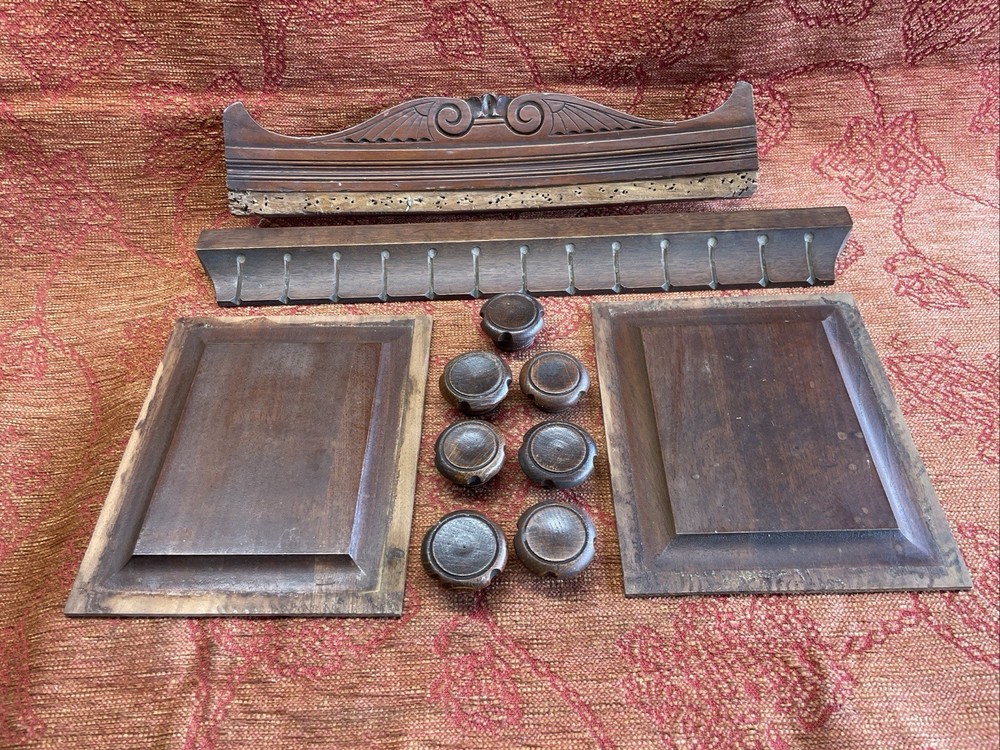 Architectural Salvage Miscellaneous Carved Reclaimed Panels Repurpose Project