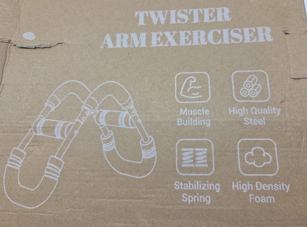 Twister Arm Trainer Workout Equipment Adjustable Chest Expander Exerciser