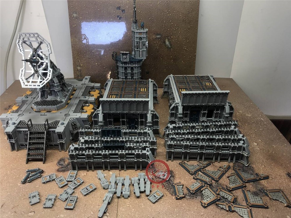 Warhammer 40K Terrain DPS painted Battlezone: Fronteris