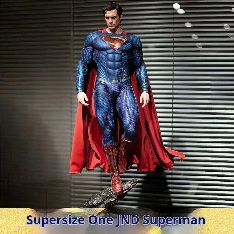 Justice League Superman Metal Statue.