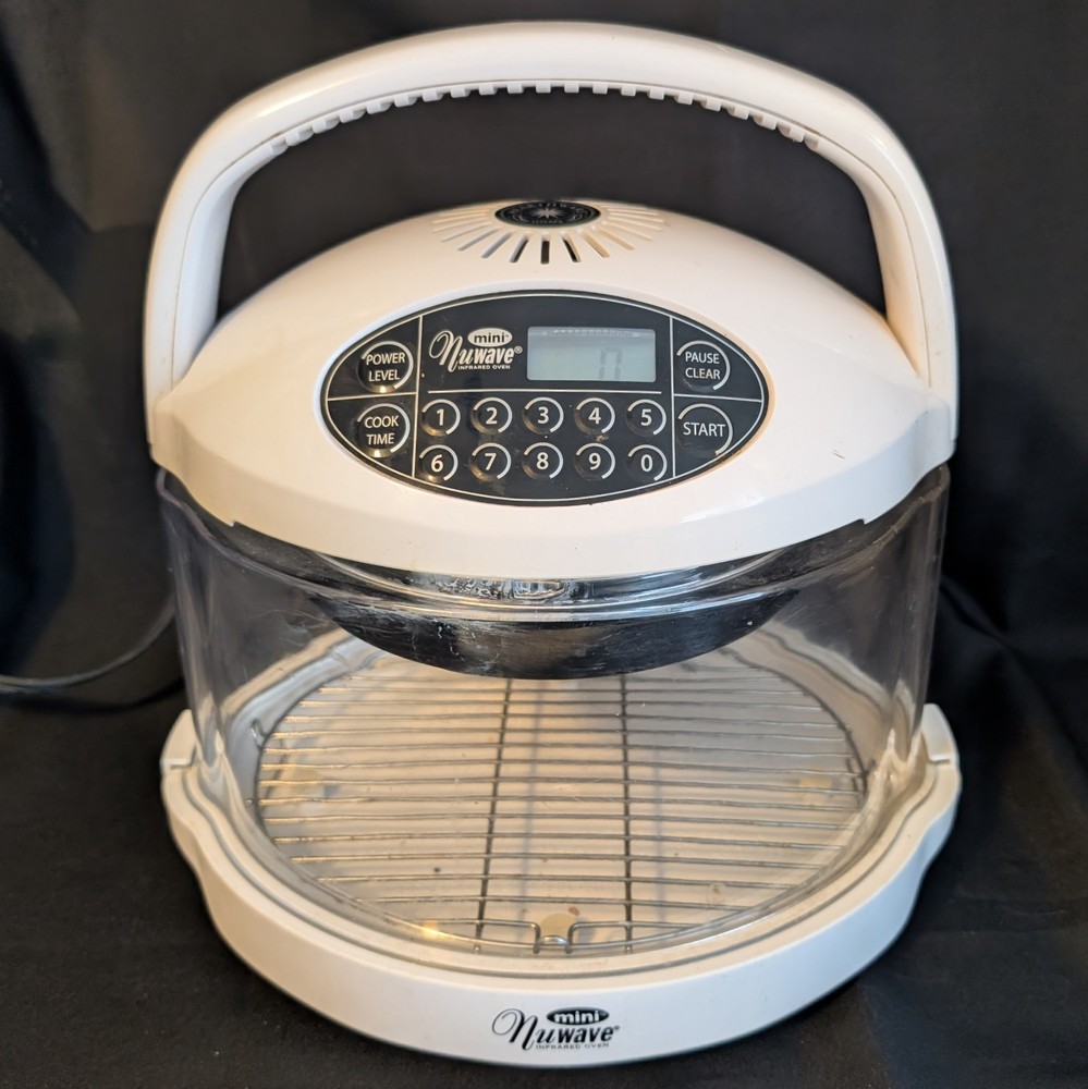 nuwave mini infrared oven - missing liner pan - tested & working