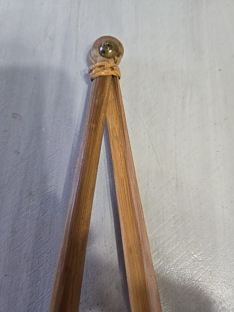 C. 1900 Chinese D'otchin Bamboo Case For Scale