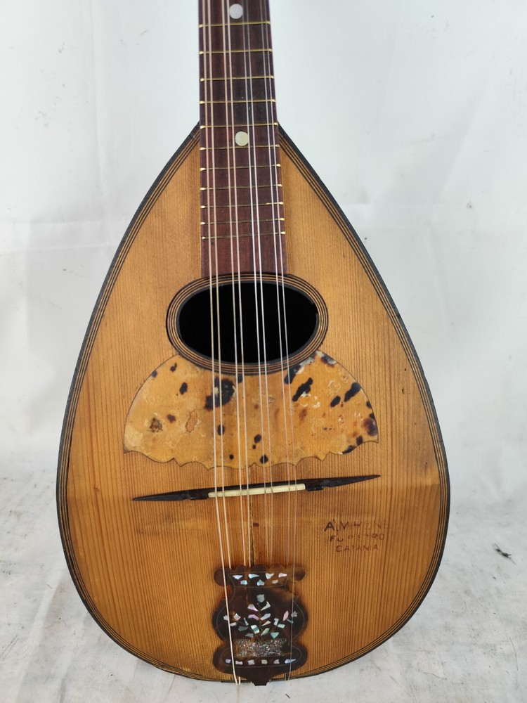 Mandolin 4/4 A. Mirone 1910 Catania 曼陀林 만돌린マンドリン