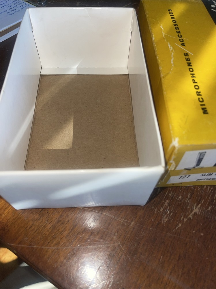 ELECTRO VOICE MODEL 727 Never Used MICROPHONE Nice Condition As Shown