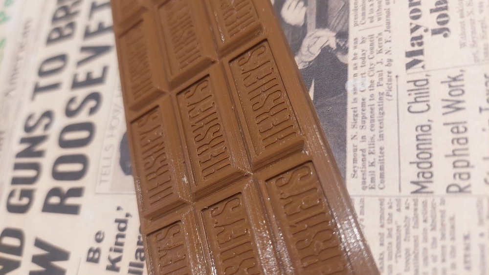 American WW2 1940 Hershey Bar - repro packs 1940 Onwards